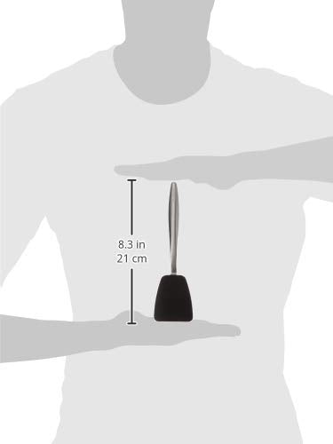 Cuisipro Piccolo Turner 8''/20Cm Silicone Black, 8 Inch