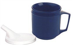 Kinsman Weighted Cup W/16037 Spout Lid...Blue 8 Oz
