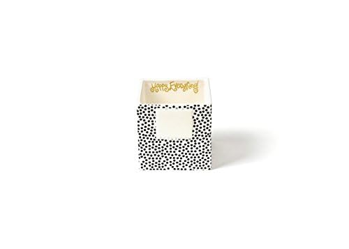Happy Everything Black Dot Small Mini Nesting Cube
