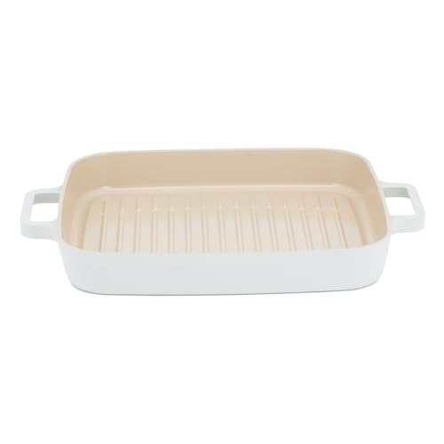Neoflam Fika Nonstick Bbq Grill Pan, Griddle, Skillet, Induction, Dishwasher & Oven Safe, Made In Korea (11'' X 9.8'')