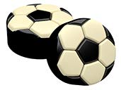 Spinningleaf Soccer Ball Sandwich Cookie Chocolate Candy Mold