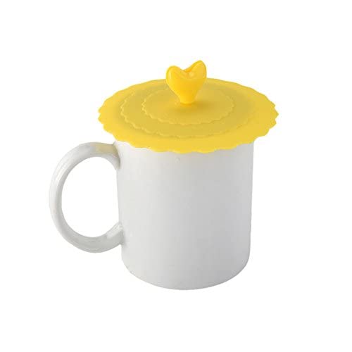 3NH Fashionable FoodGrade Silicone Cup Cover HeatResistant Safe Healthy Silicone Lid With Clip| 1298