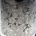 Wentworth Pewter Celtic Spirals 1Pt Pewter Tankard