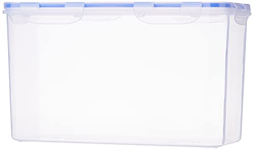 Aristo Lock & Fresh 334 Plastic Storage Container  6070 ML, Transparent Clear, large (LOCK&FRESH334)