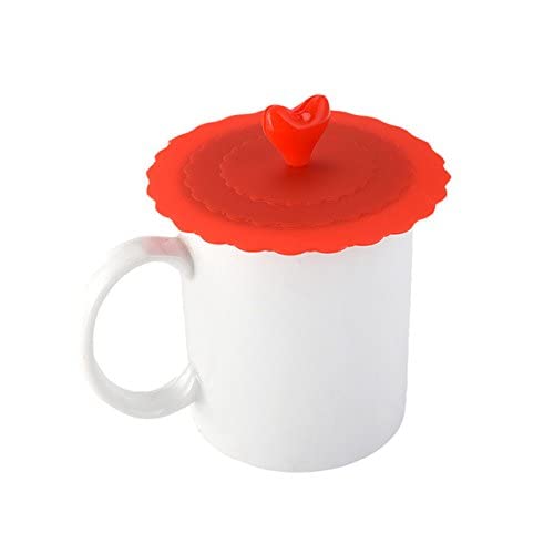 3NH Fashionable FoodGrade Silicone Cup Cover HeatResistant Safe Healthy Silicone Lid With Clip| 11773