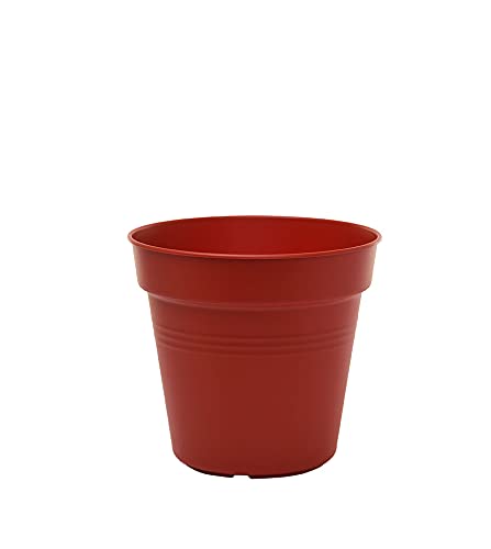 Mintra Home Garden Pots 4Pk (Burgundy, 13Cm Diameter (5In))