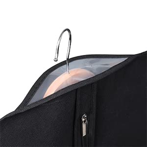 Keegh Garment Bags For Hanging Clothes 60'' (Set Of 10) Dress Bags For Gowns Long Dress Bags For Closet Storage With Zipper And