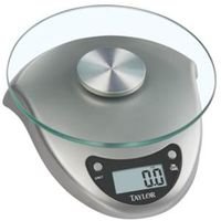 Taylor Precision Products Scale Kitchen Silver 6Lb 3831S