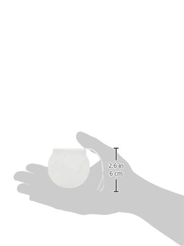 Special Tea 100 Count Round Empty Tea Bags With Draw String Closure, 2.25'' X 2.5'', White
