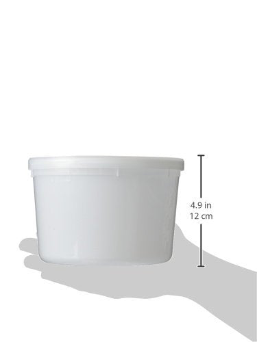 Extreme Freeze Reditainer 64 Oz. Freezeable Deli Food Containers W/ Lids - Package Of 8 - Food Storage