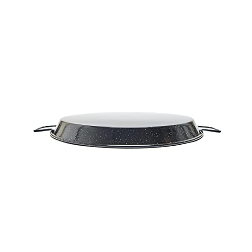 Garcima 18-Inch Enameled Steel Paella Pan, 46Cm