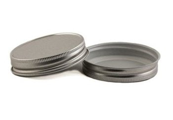 Nakpunar 12 Pcs Silver Mason Jar Lids