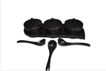 Improvhome 3 Piece Sauce Set (Melamine)