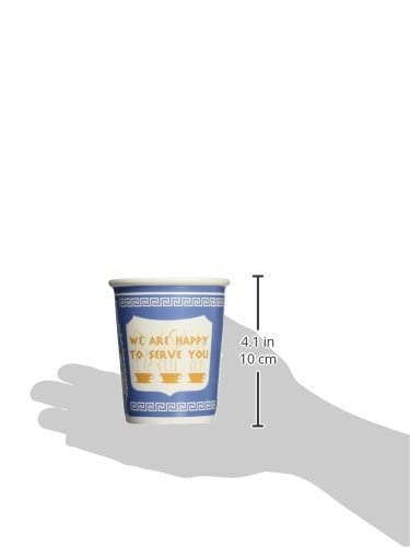 Exceptionlab Inc. 0-Ounce Ceramic Cup ''We are happy to serve you''