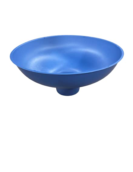 Vistar Water Technologies Multi-Purpose Funnel, 2.5" x 10", Blue, Plastic, Model 343604