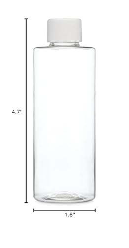 Cadet Home Solutions USA-Made Refillable Bottles (Plastic Screw-Top 3pack 4oz)