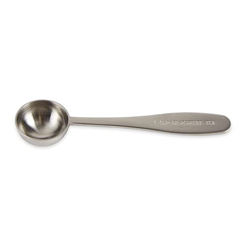 Rsvp International Endurance Kitchen Collection Measuring Tools, Dishwasher Safe, Perfect Tea Scoop, Stainless Steel