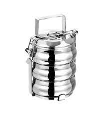 Royal Sapphire Stainless Steel Bento Box Belly Lunch Box, Tiffin Box, Food Container, Indian Tiffin, Food Storage Container 13 C
