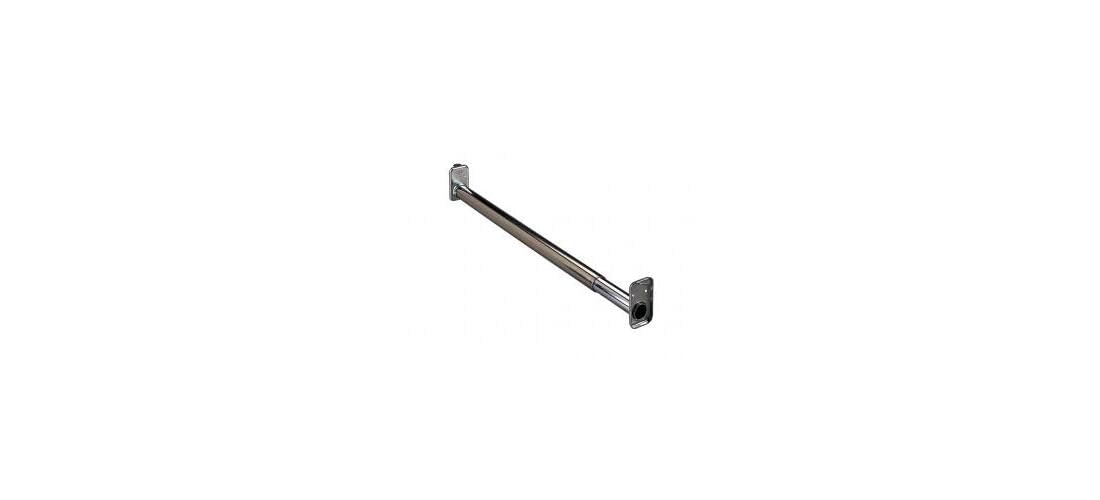 KNAPE & VOGT MFG CO Zinc Adjustable Closet Rod  18/30''