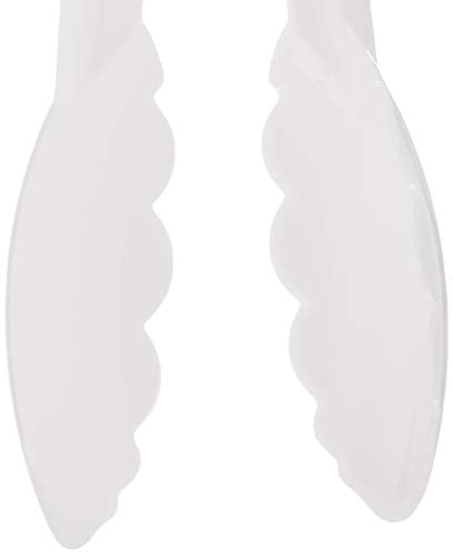 Mercer Culinary Hell'S Tools Hi-Heat Utility Tongs, 9.5 Inch, White