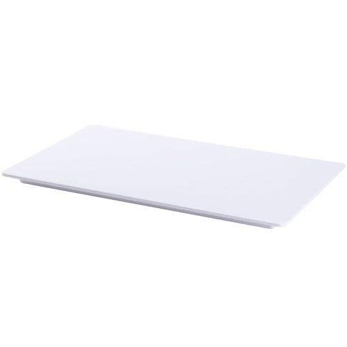 American Metalcraft Mel189 Endurance Melamine Flat Rectangular Platter, 18'' X 9'', White