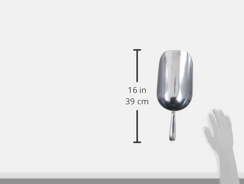 Winco Aluminum Utility Scoop  58-Ounce  Medium