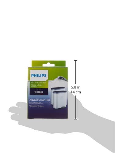 Philips Kitchen Appliances Philips Aquaclean Original calc and Water Filter  No Descaling up to 5 000 cups  Reduces Formation of Limescale  1 Aquaclean Filter  (cA690310)