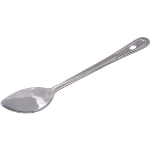 Great Credentials Stainless Steel Solid Basting Serving Spoons, Commercial Restaurant Grade, 11-Inch