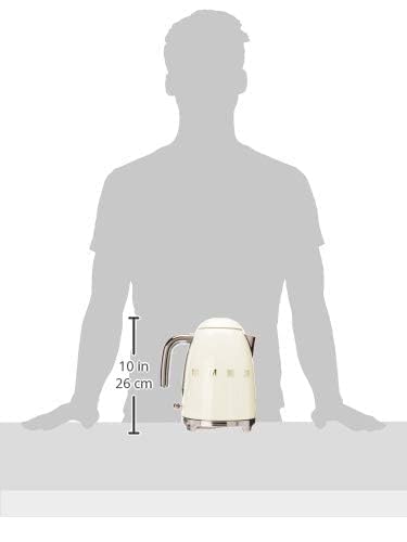 Smeg 7 Cup Kettle (Cream)