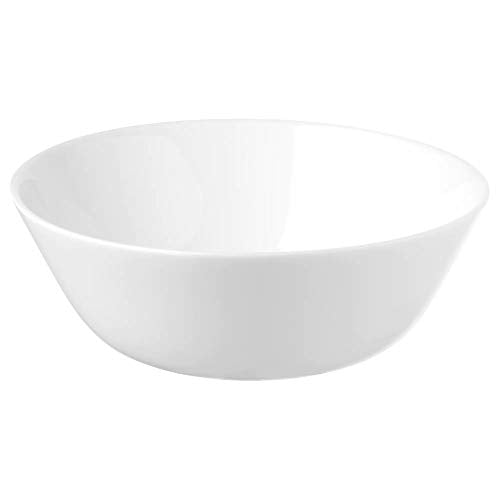 Ikea Tempered Opal Glass Classic Bowl  Pack Of 6, White, 500 Ml