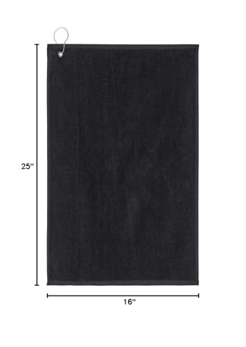 Carmel Towel Company Golf Towel - Black  One Size