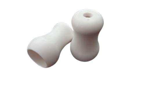 White Cord Plastic Tassel/Drops Pull End for Blinds or Shades Pack 15