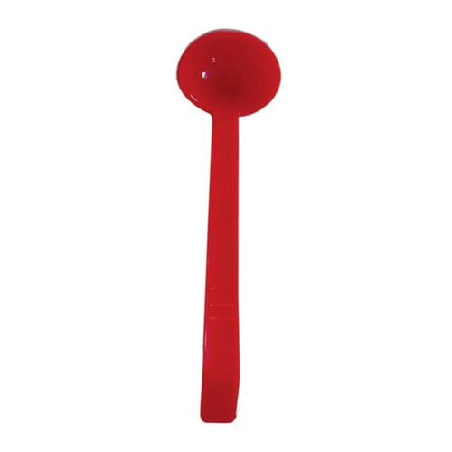 FSE PLOP009RD Ladle, 81/2, 3/4 oz., one Piece ladle, Dishwasher Safe, Polycarbonate, red, NSF