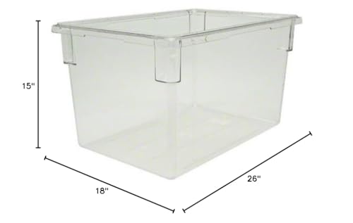 Cambro 22 Gal Polycarbonate Food Storage Box - Camwear
