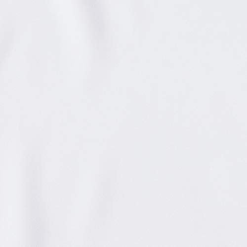 LA Linen Polyester Poplin Square Tablecloth  52 by 52-Inch  White