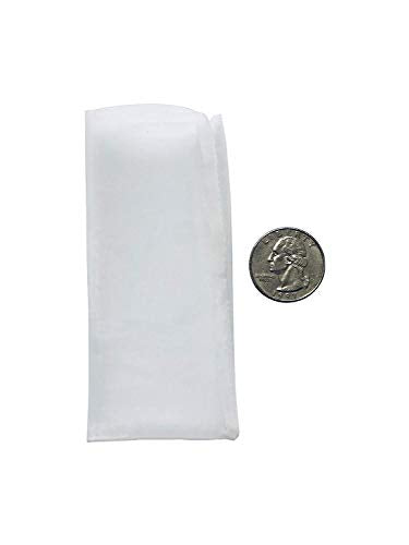 220 Micron | Premium Nylon Tea Filter Bags | 2'' X 4'' | 50 Pack