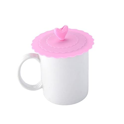 3NH Fashionable FoodGrade Silicone Cup Cover HeatResistant Safe Healthy Silicone Lid With Clip| 9906