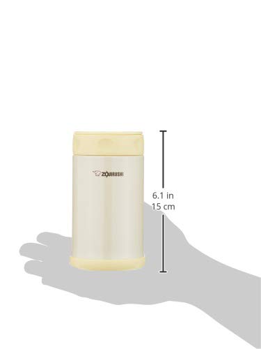 Zojirushi Stainless Steel Lunch Jar, 25-Ounce, Pearl Yellow