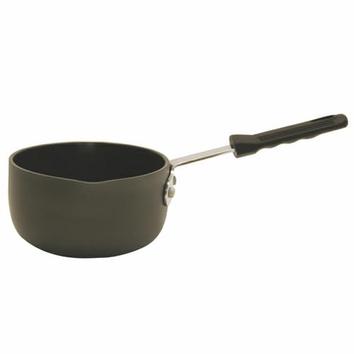FSE ALSS010AC Sauce Pan, 1 Quart, Anodized NonStick Quantum II Coating, Riveted Chrome Plated Steel Cool Handle, NSF