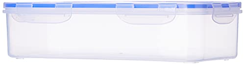 Aristo Lock & Fresh 332 Plastic Storage Container  2200 ML, Transparent Clear, large (32 x 15 x 8.5 cm)