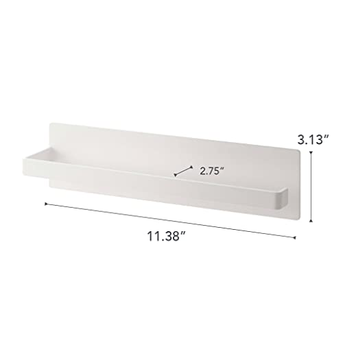 Yamazaki Home Plate Magnet Paper Towel Holder - Kitchen Storage, Magnetic Organizer - Steel