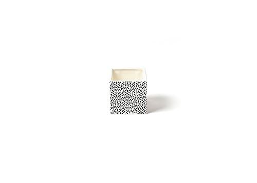 Happy Everything Black Dot Small Mini Nesting Cube