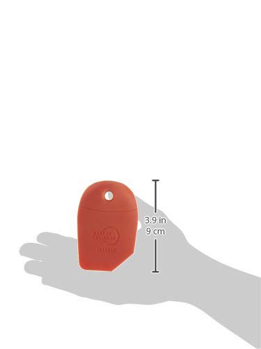Mercer Culinary Silicone 45 Degree Angle Plating Wedge, Red, Large