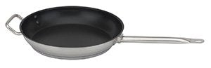 Royal Industries Nonstick Fry Pan 8'', Induction Pan Nonstick Frying Skillet Wok Stir Fry Pan Stainless Steel Egg Pan, Riveted-O