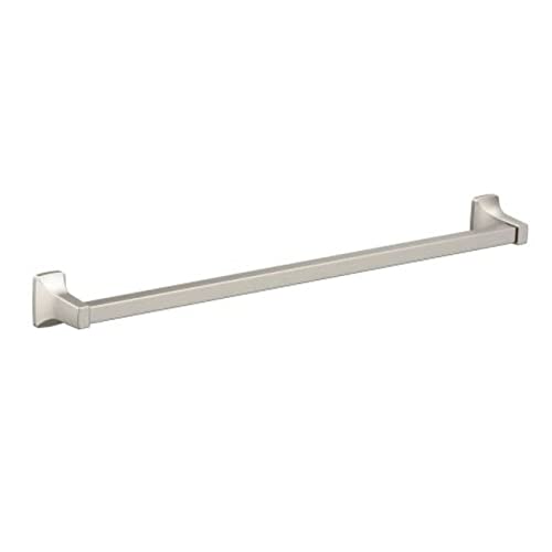 Moen Donner Brushed Nickel Contemporary 24 Inch -Towel Bar, P5124Bn