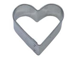 R&M Heart 5'' Cookie Cutter In Durable, Economical, Tinplated Steel