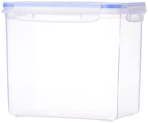 Aristo Lock & Fresh 213 Plastic Storage Container For Storing Grains, Pulses, Rice, Wheat Etc 2400 Ml, Transparent Clear, Large