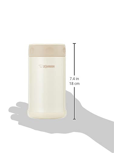 Zojirushi Stainless Steel Food Jar, 25-Ounce, Cream