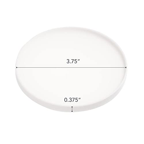 Yamazaki Home Coasters (Set Of 6), Silicone, Round, Dishwasher Safe, No Assembly Req.