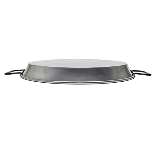 Garcima 20-Inch Pata Negra Restaurant Grade Paella Pan, 50Cm